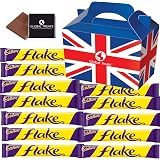 Hawthorn Health Direct Cadbury Flake 32g - 12 FULL SIZE 32g bars of delicious Cadbury Chocolate in a Gift Box and a free Glob
