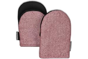 Frigidaire Sasha 2-Pack Cotton and Neoprene Mini Oven Mitts, Heat Resistant, Anti-Slip, Machine Washable, 5.25" x 8", Red, Se