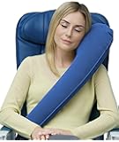 Travelrest Ultimate Travel Pillow/Neck Pillow - Ergonomic & Adjustable - Best Accessory For Airplane, Auto, Bus, Train, Office Napping, Camping, Wheelchairs (Rolls Up Small) (2-Year Warranty)