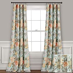 Lush Decor Sydney Light Filtering Window Curtain