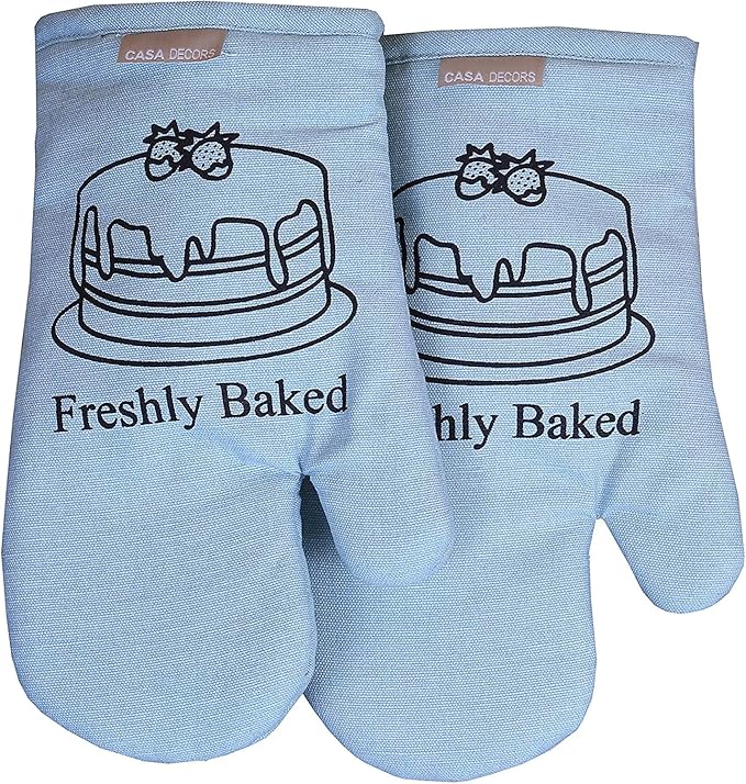 Oven Mitts, Baking Fun Design, Oven Mitts Heat Resistant