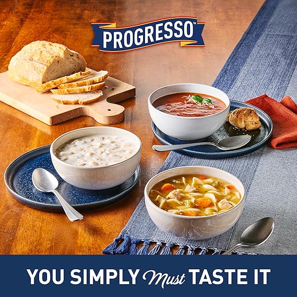 PROGRESSO TRADITIONAL, CHICKEN RICE WITH VEGETABLES CANNED SOUP, 19 OZ.