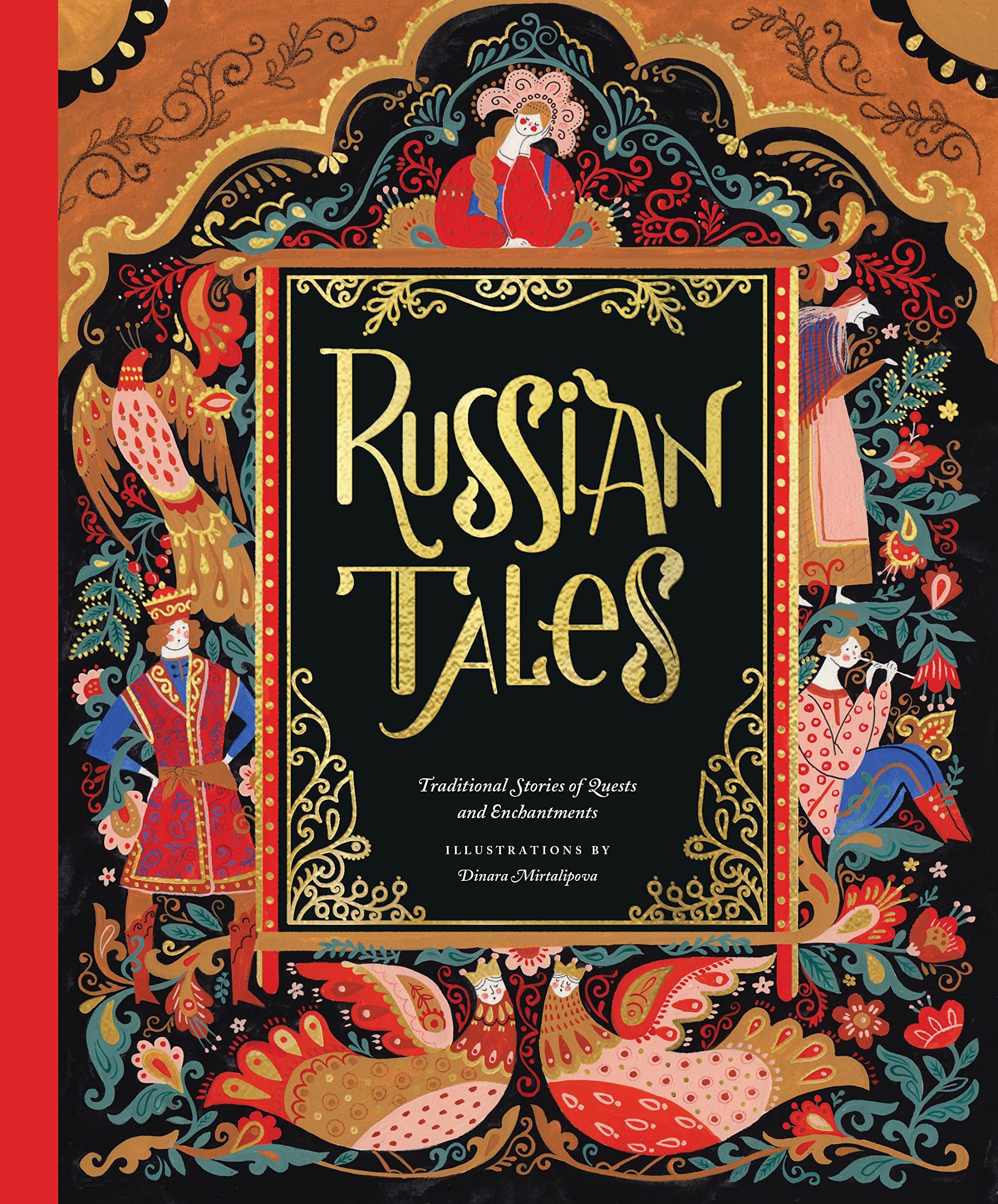 Cover of Russian Tales: Traditional Stories of Quests and Enchantments