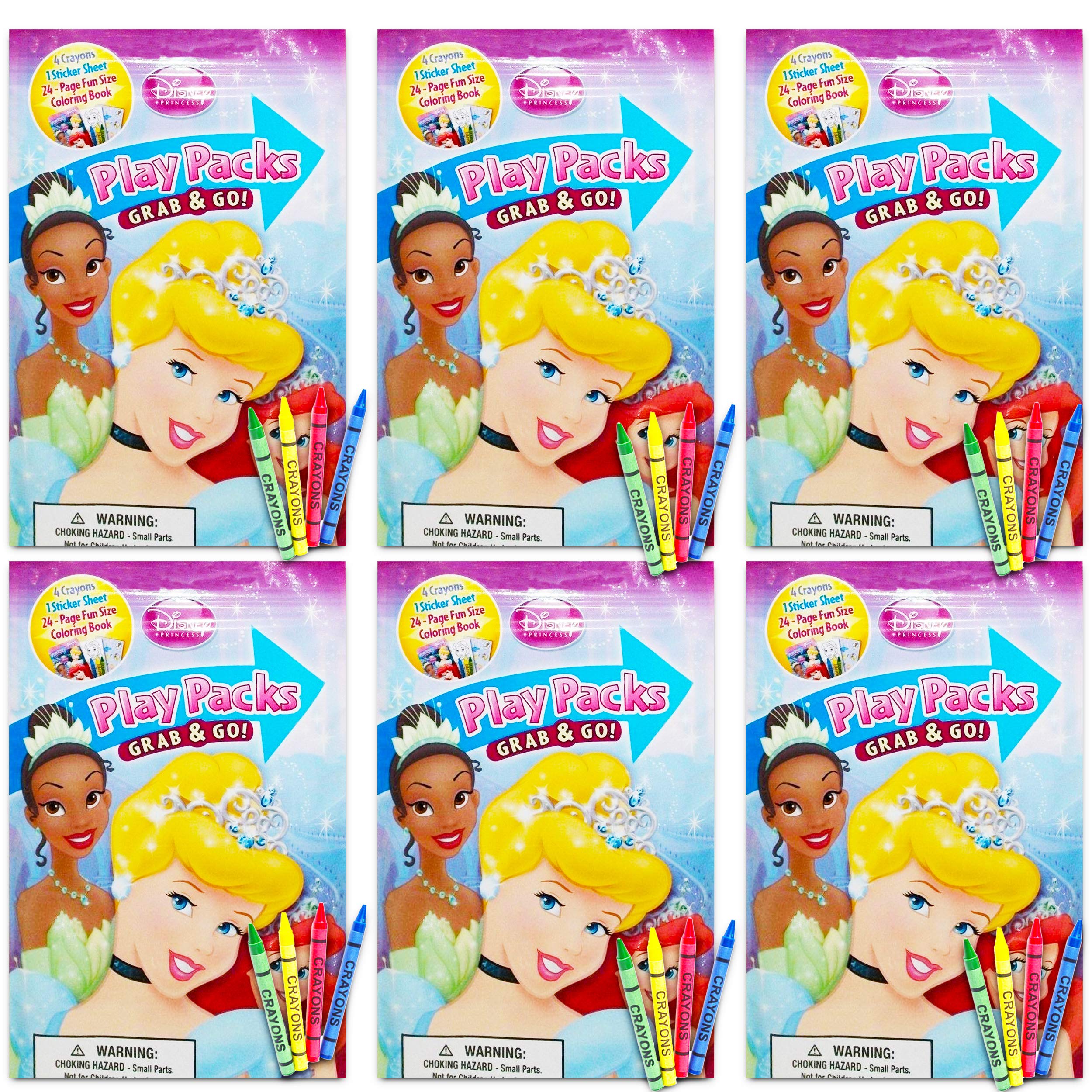 Download Disney Princess Ultimate Party Favors Packs 6 Sets With Stickers Coloring Books And Crayons Party Supplies Buy Online In Antigua And Barbuda At Desertcart 37878291