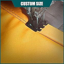 Royal Shade 4' x 11' Yellow Rectangle Waterproof