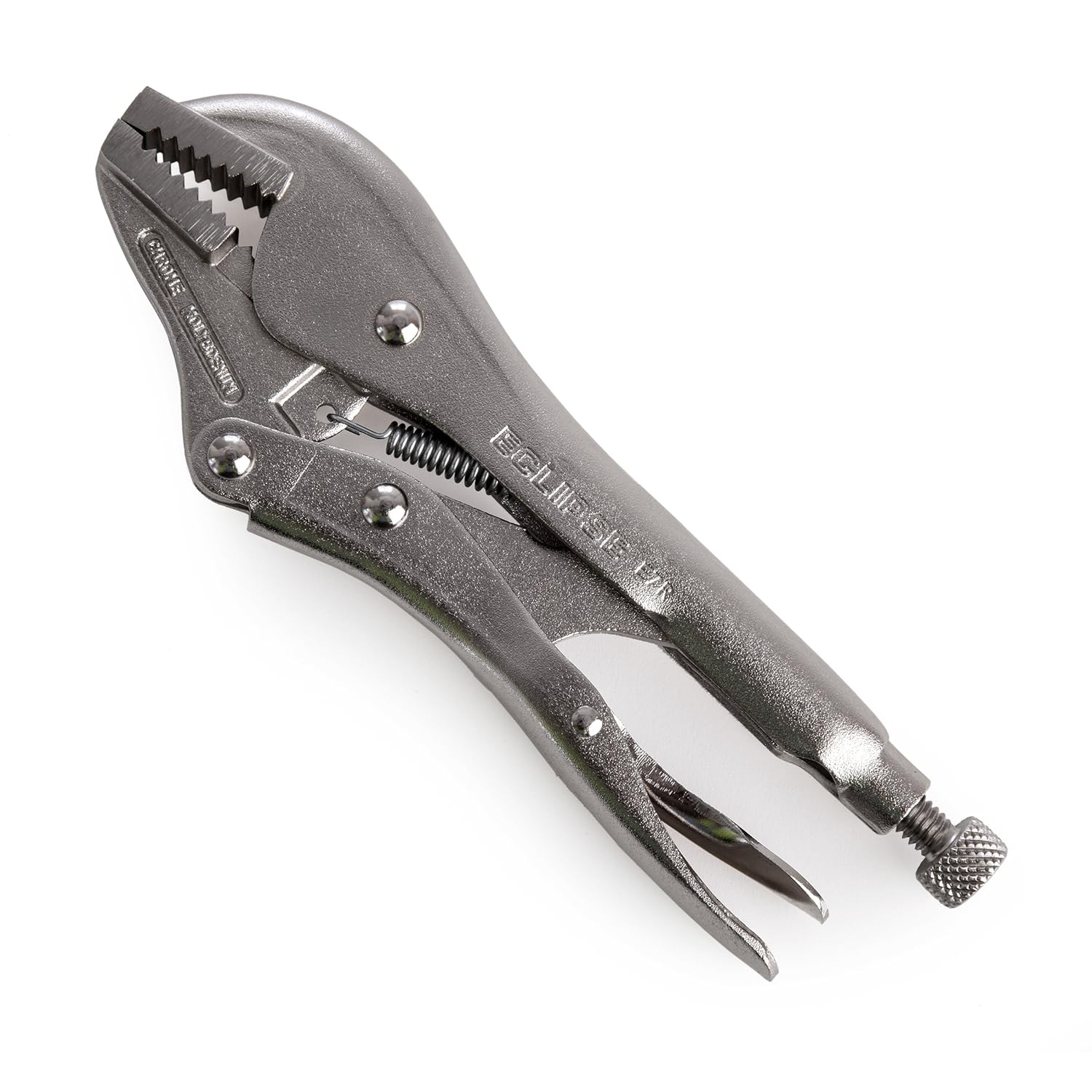 Eclipse Straight Jaw Locking Pliers, Chrome Molybdenum Steel Amazon.co