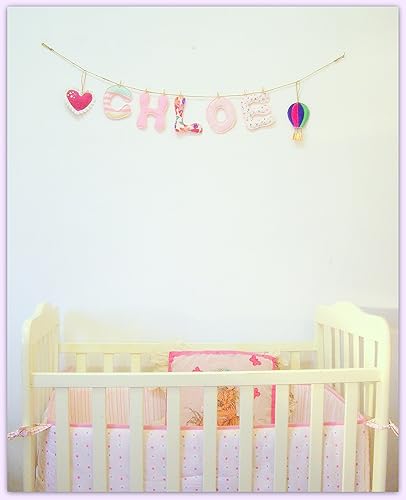 Amazon Com Name Banner For Nursery New Baby Gift Unisex Nursery