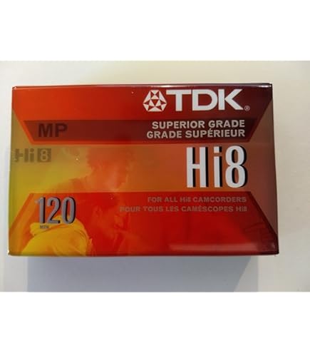 Amazon.com: TDK Hi8 120 Minute Cassette Tape : Electronics