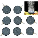 Pawfly 1.6" Air Stone Bubble for Aquarium Fish Tank Hydroponics Pump Ceramic Airstones Diffuser