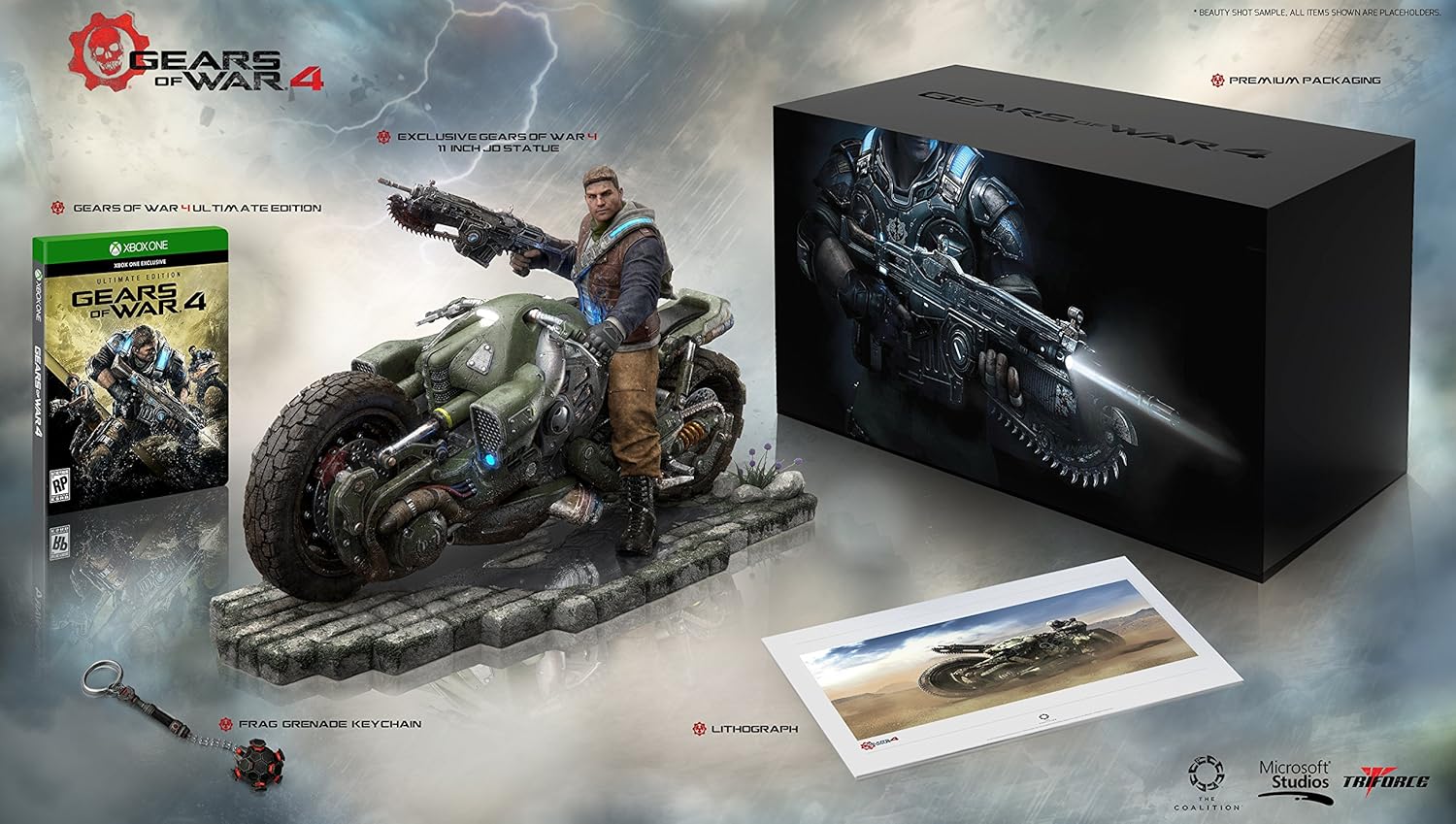 Amazon Exclusive Gears of War 4 Collector's Edition Outsider Variant