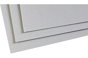 Clairefontaine - Ref 197017C - Pastelmat Card Sheets (Pack of 5 Sheets) - 360gsm Card - 24 x 32cm - Light Blue Colour - Specially Formulated for Use with Pastels