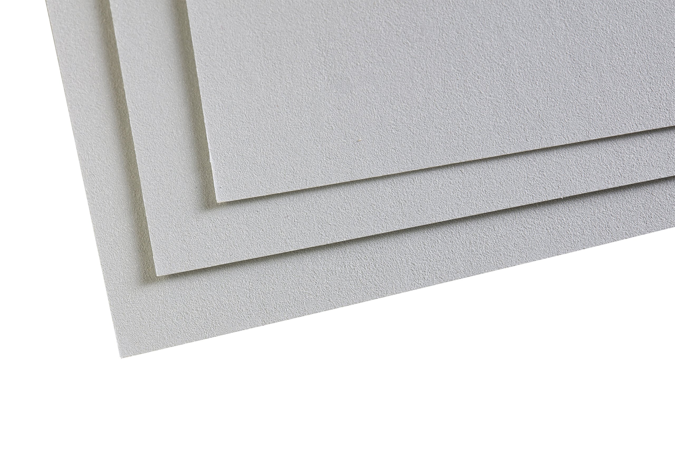 Clairefontaine - Ref 197017C - Pastelmat Card Sheets (Pack of 5 Sheets) - 360gsm Card - 24 x 32cm - Light Blue Colour - Specially Formulated For Use With Pastels