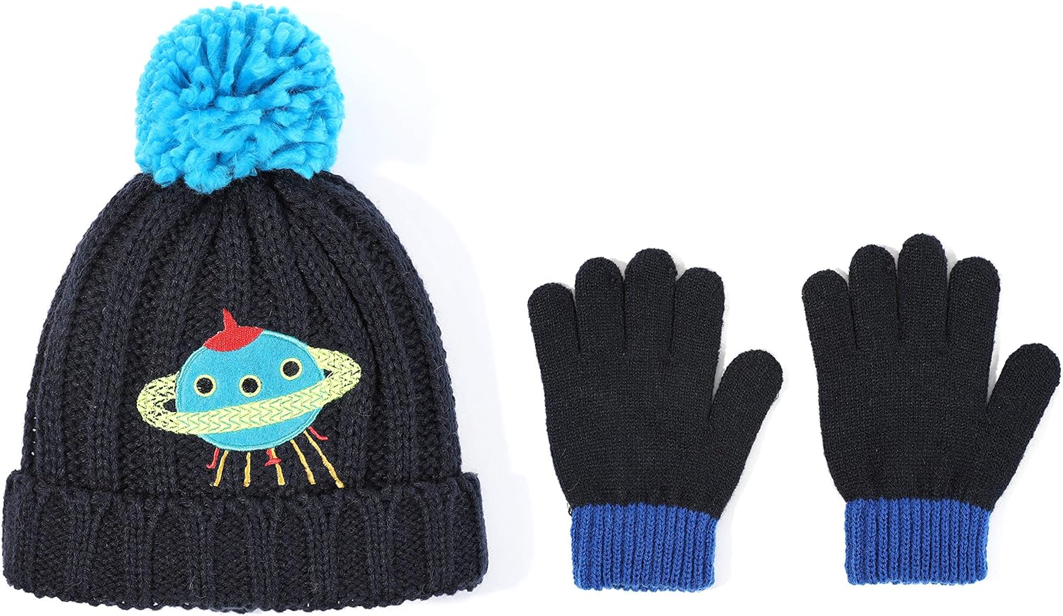 hat and glove set for toddler boy