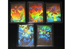 NAKAC 1992 X-Men Series I Hologram Insert Trading Card Set of 5 NM/M Marvel Jim Lee