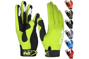 HWK Motorcycle Gloves for Men & Women Motocross Riding Driving Tactical Cycling Biker Moto Racing All-Purpose Gloves