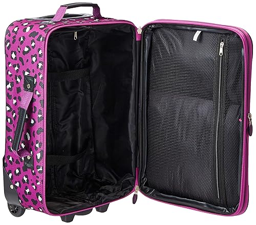 Rockland Fashion Softside Upright Luggage Set, Expandable