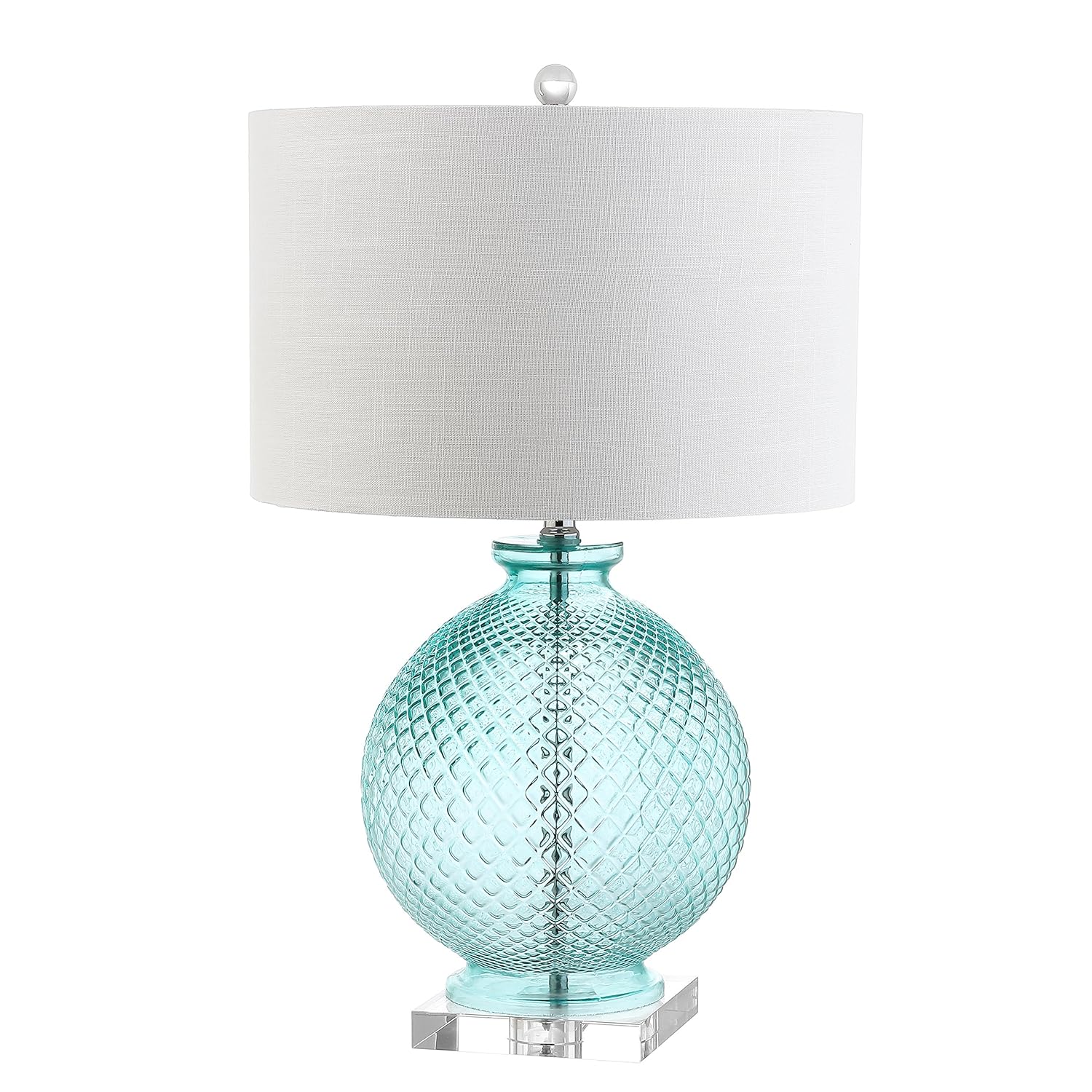 Best blue base crystal table lamp