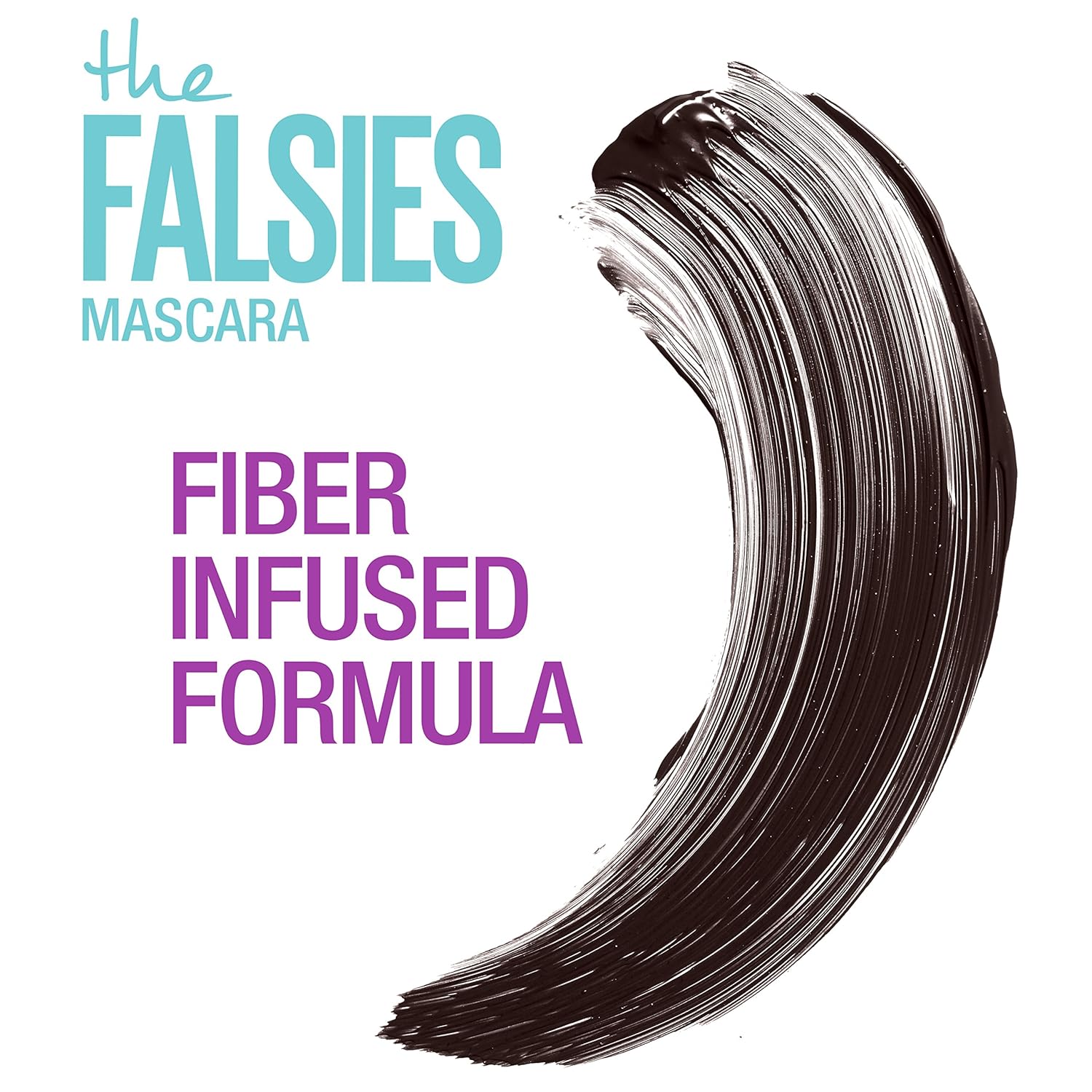 Volumizing, Lengthening Washable Mascara, Blackest Black, by Maybelline Volum' Express The Falsies Clump-Free Formula for Thicker, Fuller Lashes, 1 Tube: Beauty