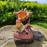 Vivid Arts Vivid Robin Boot Planter view 2