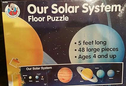 solar system floor puzzle
