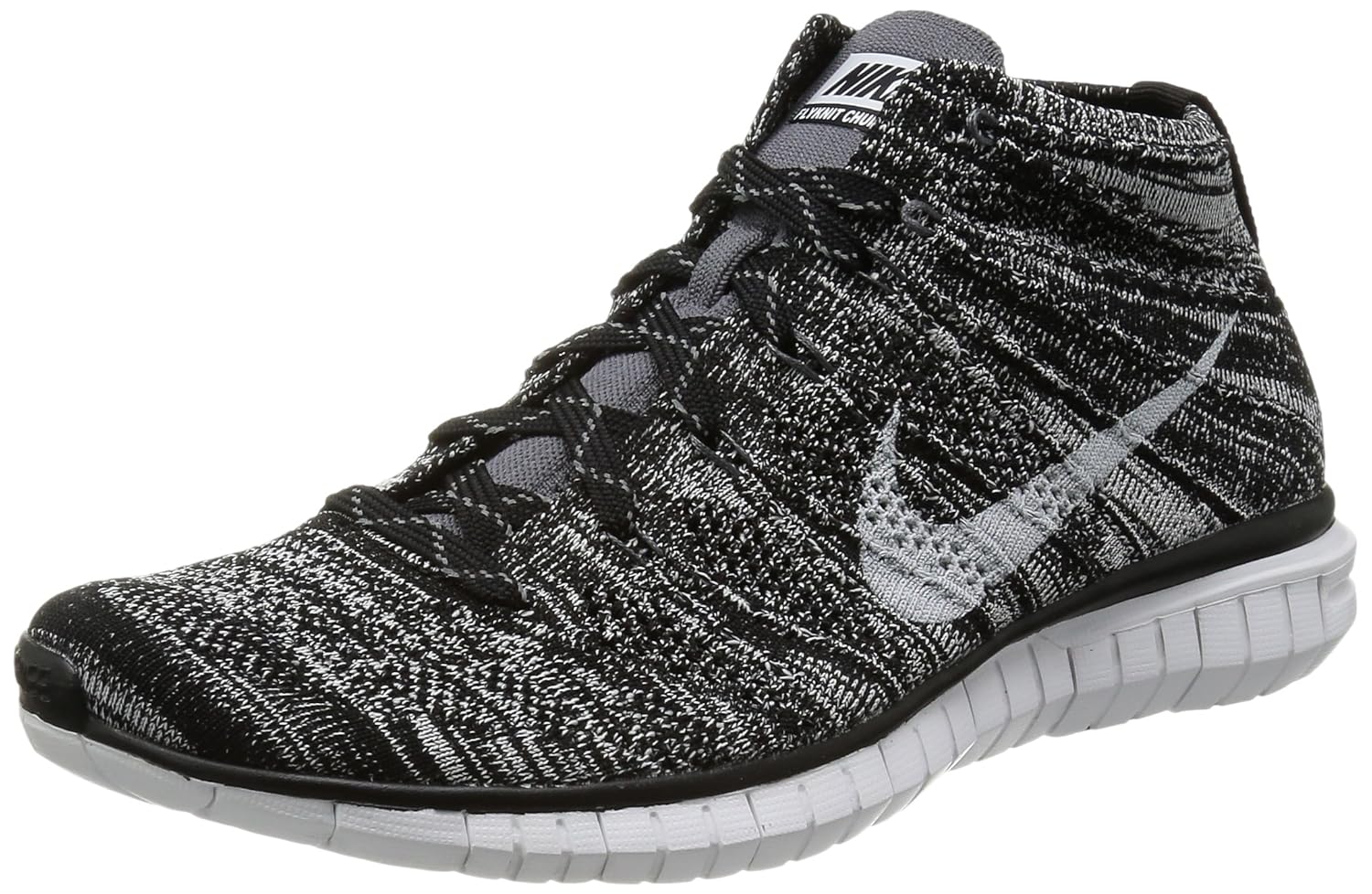 nike flyknit chukka black