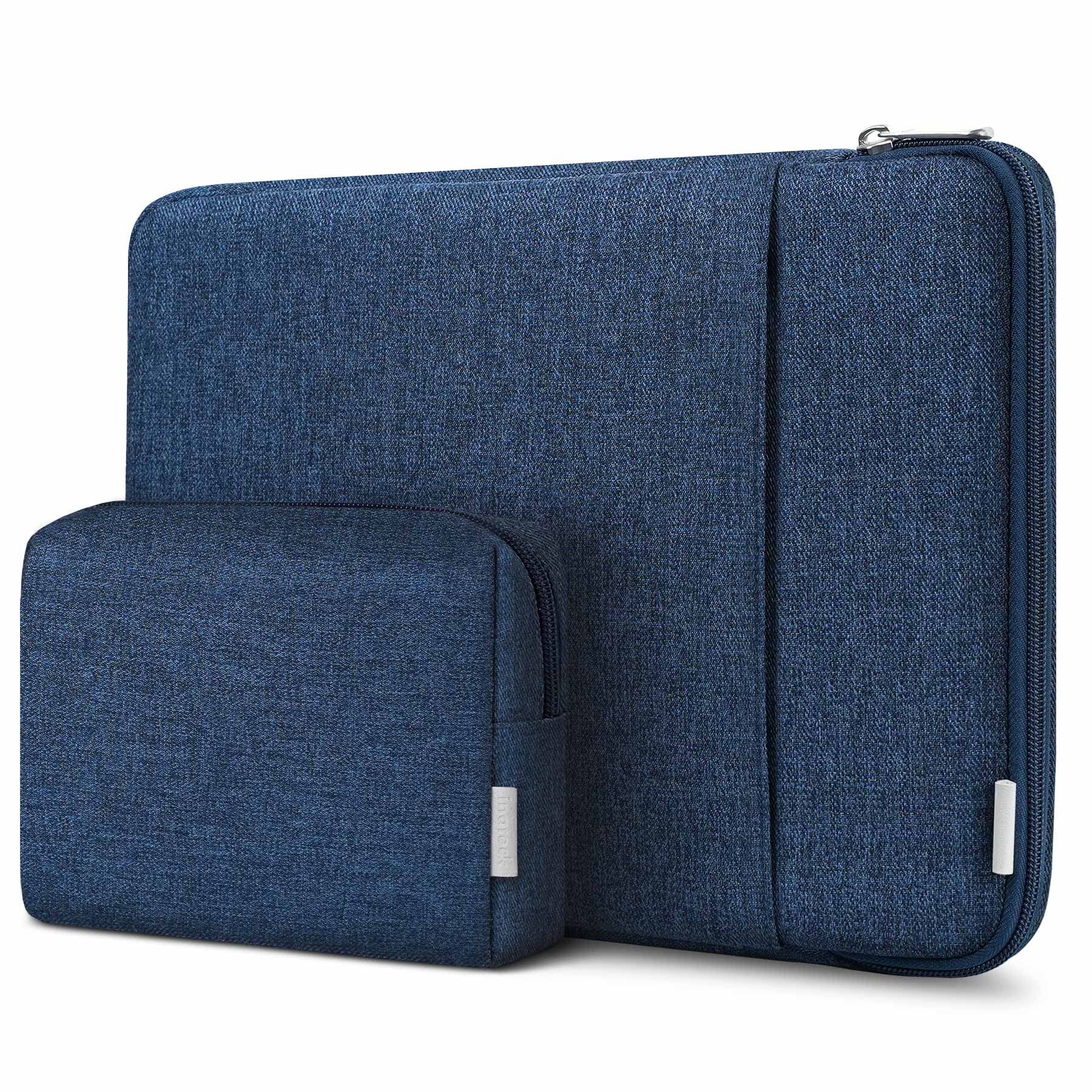 Inateck 360° Protection Laptop Bag Sleeve Case Compatible with 14-inch MacBook Pro M5/M4/M3/M2/M1 Pro/Max A3426 A3427 A3434 A3112 A3401 A3185 A2992 A2918 A2779 2026-2021, with Accessory Bag