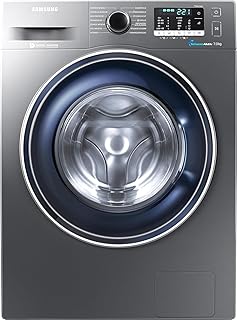 Samsung WW70J5435FX/EG Waschmaschine Frontlader/A+++/1400 UpM/7kg/85 cm Höhe/Digital Inverter Motor/grau