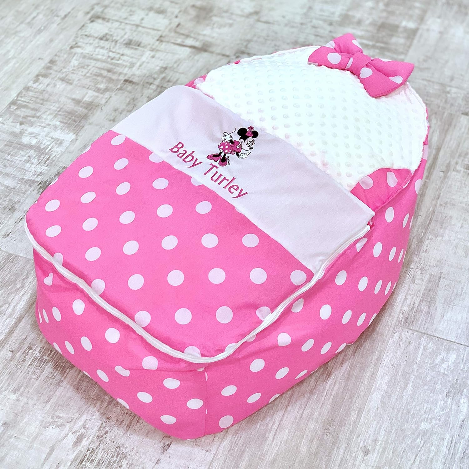 small world baby bean bag