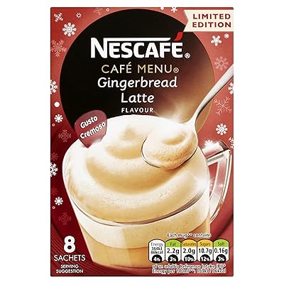 nescafe gingerbread latte sachets