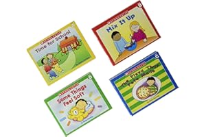 60 Scholastic Little Leveled Readers Learn to Read Preschool Kindergarten First Grade Children's Book Lot (15 Books Each in Levels A, B, C, and D) by Maria Fleming (2003) Paperback