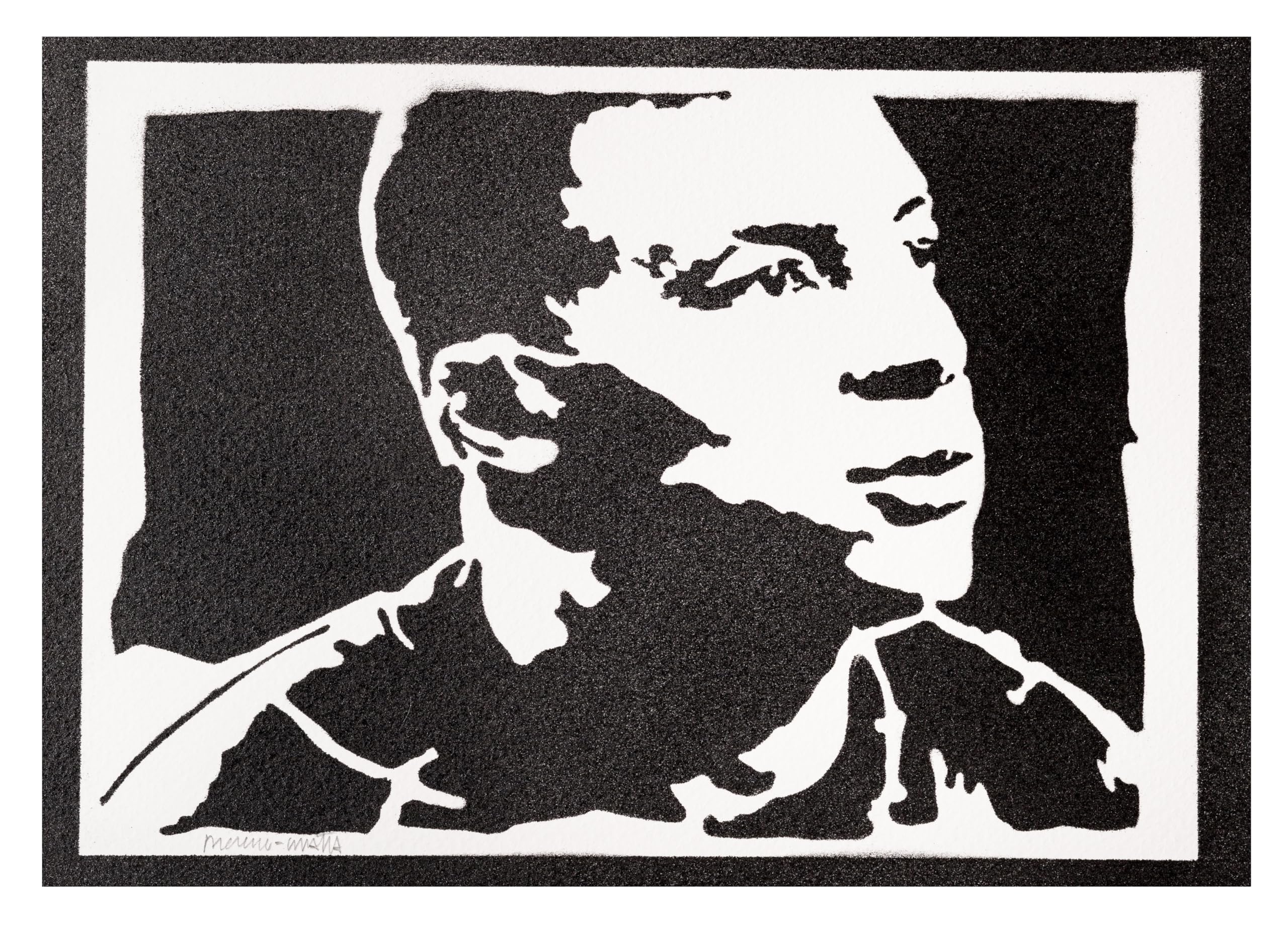 moreno-mata Real Handmade Graffiti Kylian Mba... Sports Poster Room Decor Home Wall Art Decoration Bedroom Gifts for Men and Women