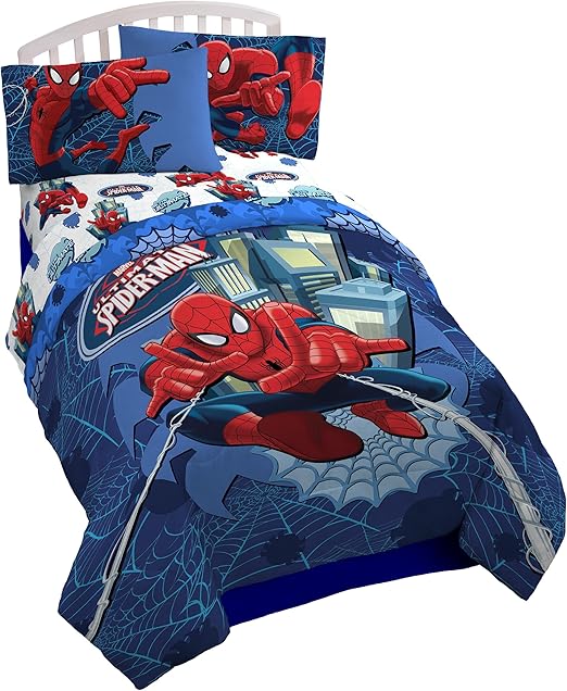 spiderman comforter set full size