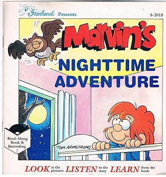 Tom Armstrong Marvin S Nighttime Adventure Read Along Book Recording S 18 Amazon Com Music