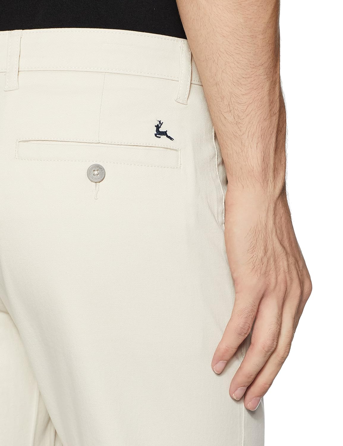 parx men's slim fit casual trousers