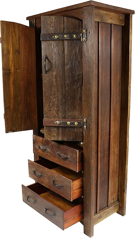 Oriental Galerie Campesinos Armario geräumiger rústico Armario Cajón