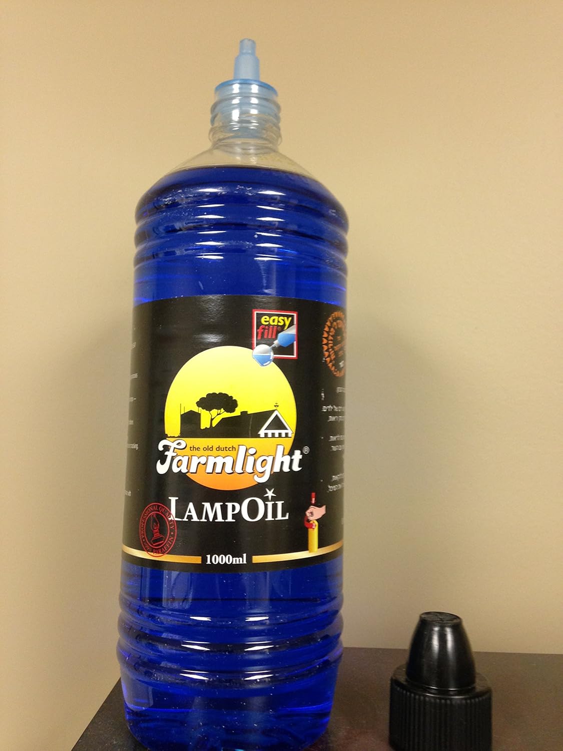 Bright Lights Blue Paraffin Lamp Oil 1 Liter NEAT Lighting