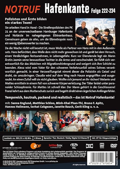 Notruf Hafenkante 18 Folgen 222 234 Dvd Amazoncouk