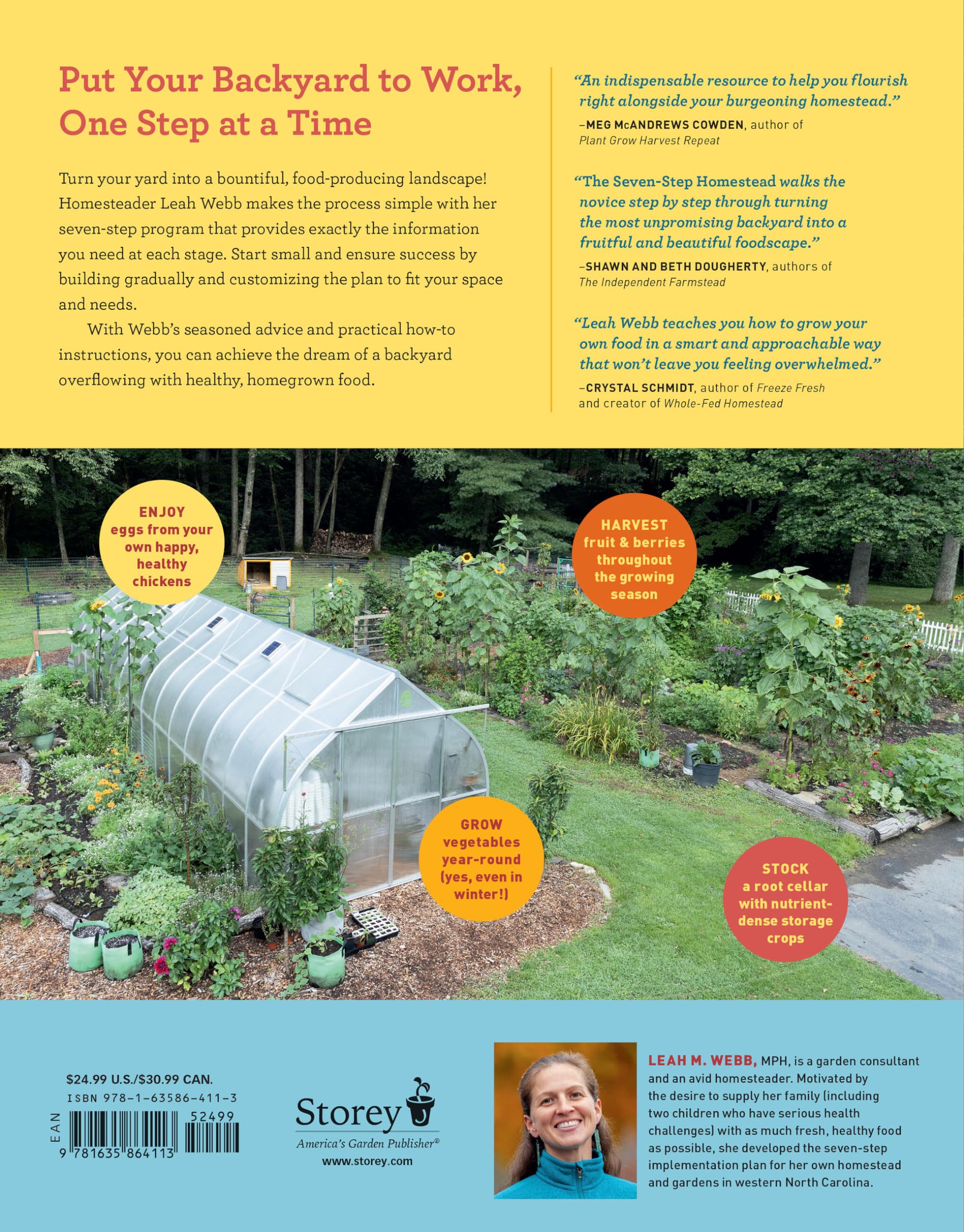The Seven-Step Homestead: A Guide for Creating the Backyard Microfarm of Your Dreams