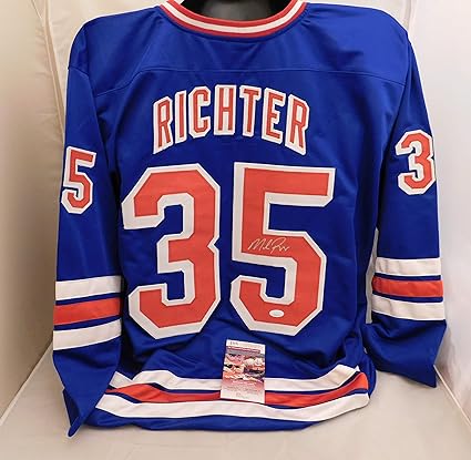 mike richter signed jersey