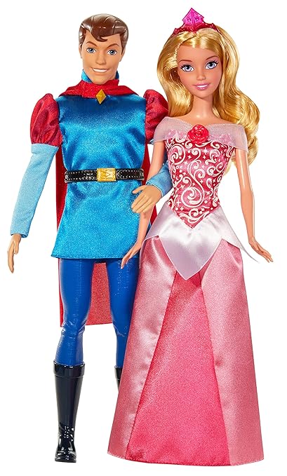 title=Disney Princess BMB71- Aurora e Il Principe Filippo 2Pack