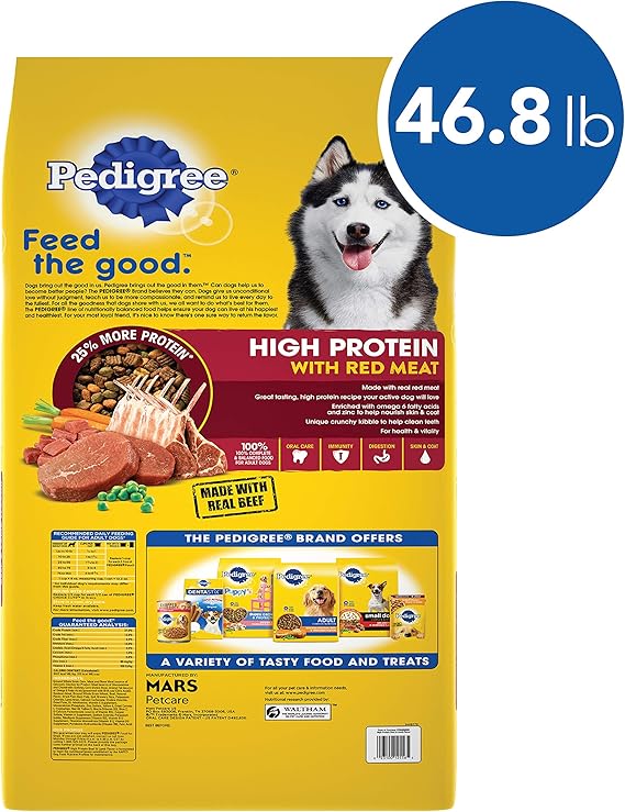 pedigree high protein
