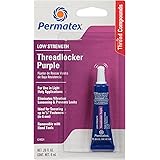 Permatex 24024 Low Strength Threadlocker Purple, 6 ml Tube