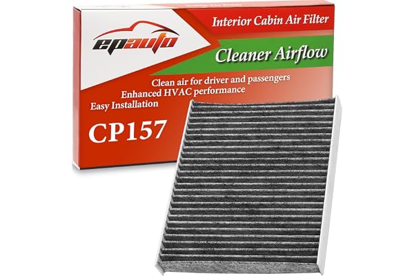 EPAuto CP157 (CF12157) Cabin Air Filter, Replacement for Toyota Camry, Corolla, RAV4, Prius, Highlander, Sienna, Lexus RX, NX
