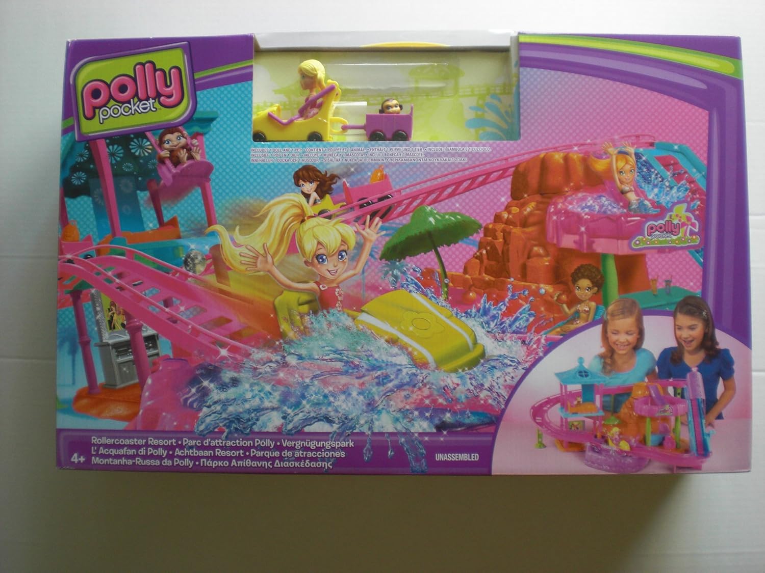 polly pocket roller coaster