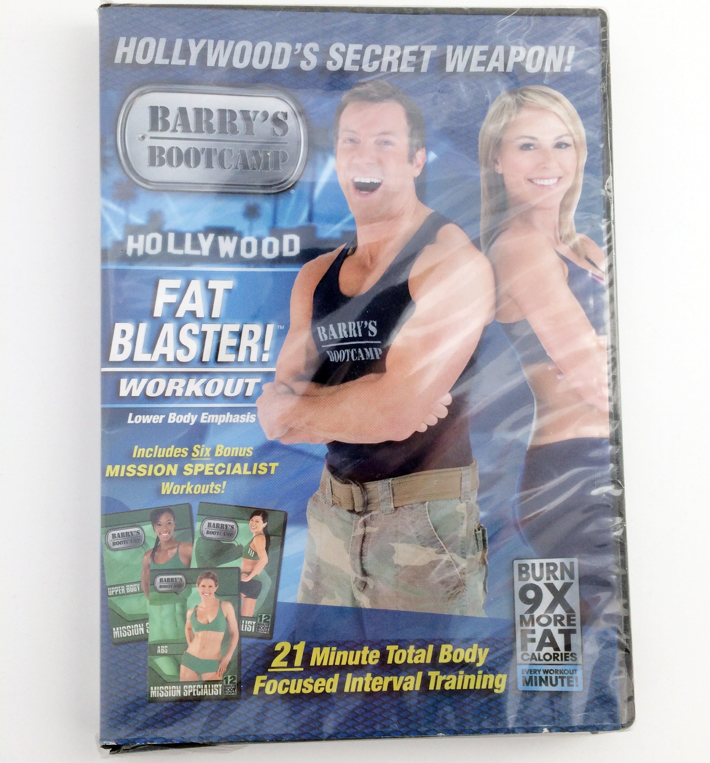Optimax Fitness - Barry's Bootcamp Fat Blaster! Workout; Lower Body Emphasis (Hollywood's Secret Weapon)