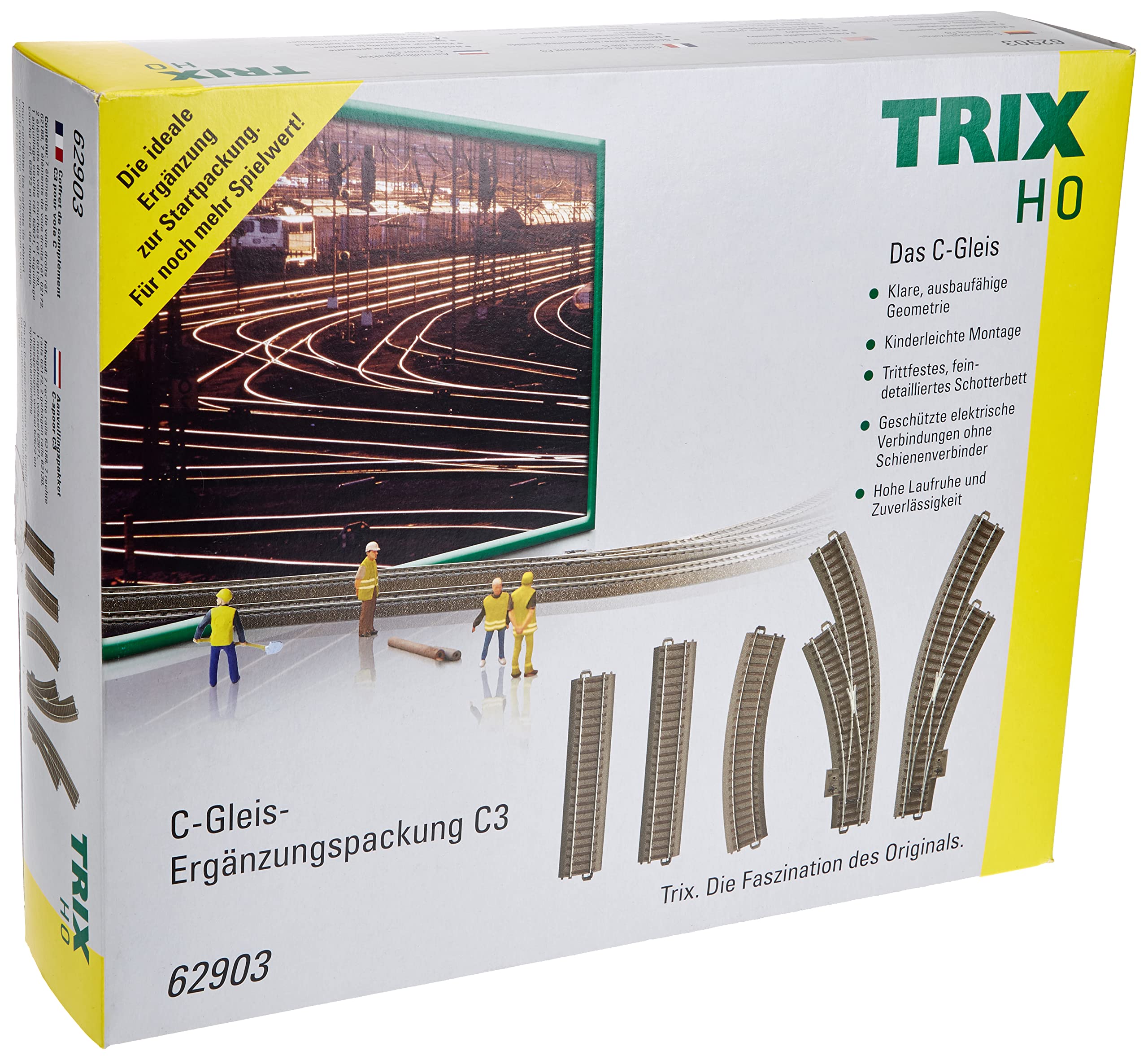 Trix 62903 Supplementary Set C 3 - Track H0 - Tracks and Switches