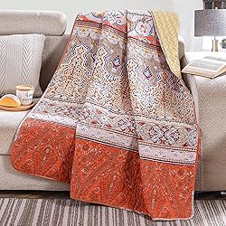 Exclusivo Mezcla Reversible Microfiber Boho Striped