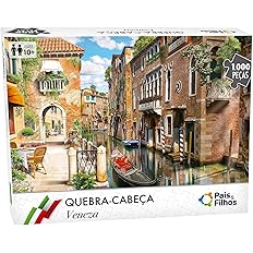 Quebra - Cabeça Veneza - 1000 Pçs