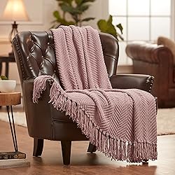 Chanasya Premium Textured Knit Throw Blanket with