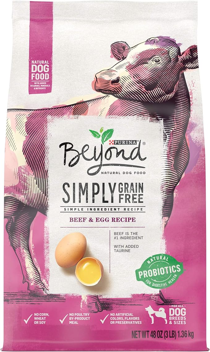 purina beyond tuna and egg dog food